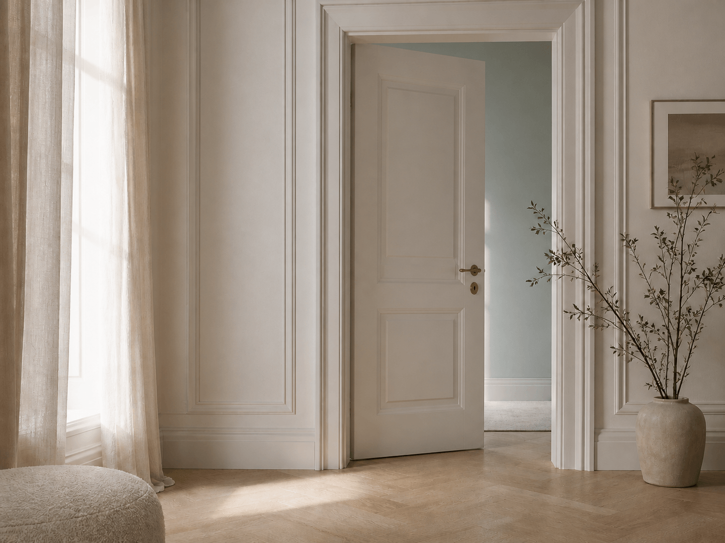 Personne dans un moment d'écoute intérieure et de présence à soi, illustration de l'article sur le consentement interne dans l'intimité